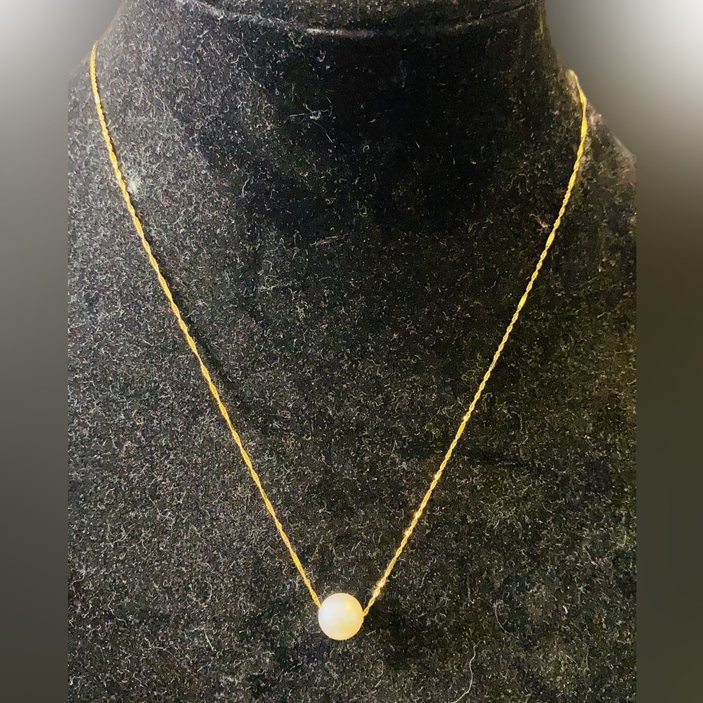 18K gold necklace